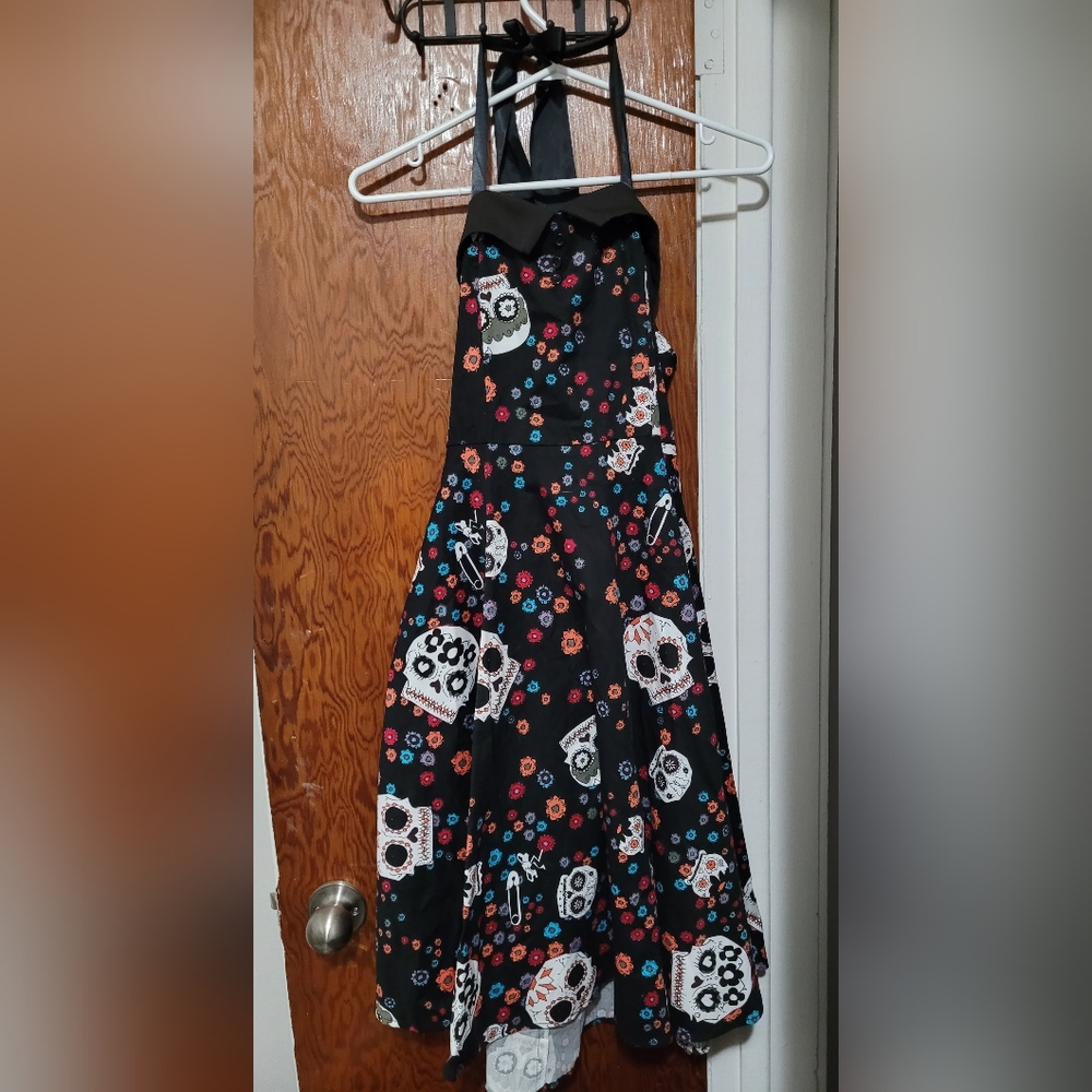 Medium Sugar Skull handmade dress